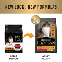 PURINA PRO PLAN Medium-Sized Adult Dry Dog Food - 3kg