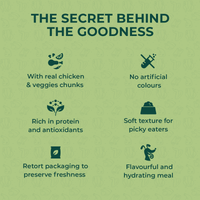 Applod Chicken & Veggies Chunks in Gravy Adult Wet Dog Food - 85g