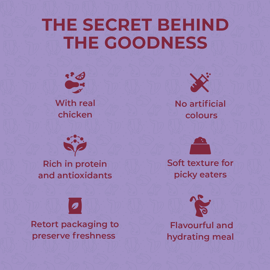 Applod Chicken Paste Wet Puppy Food - 85g