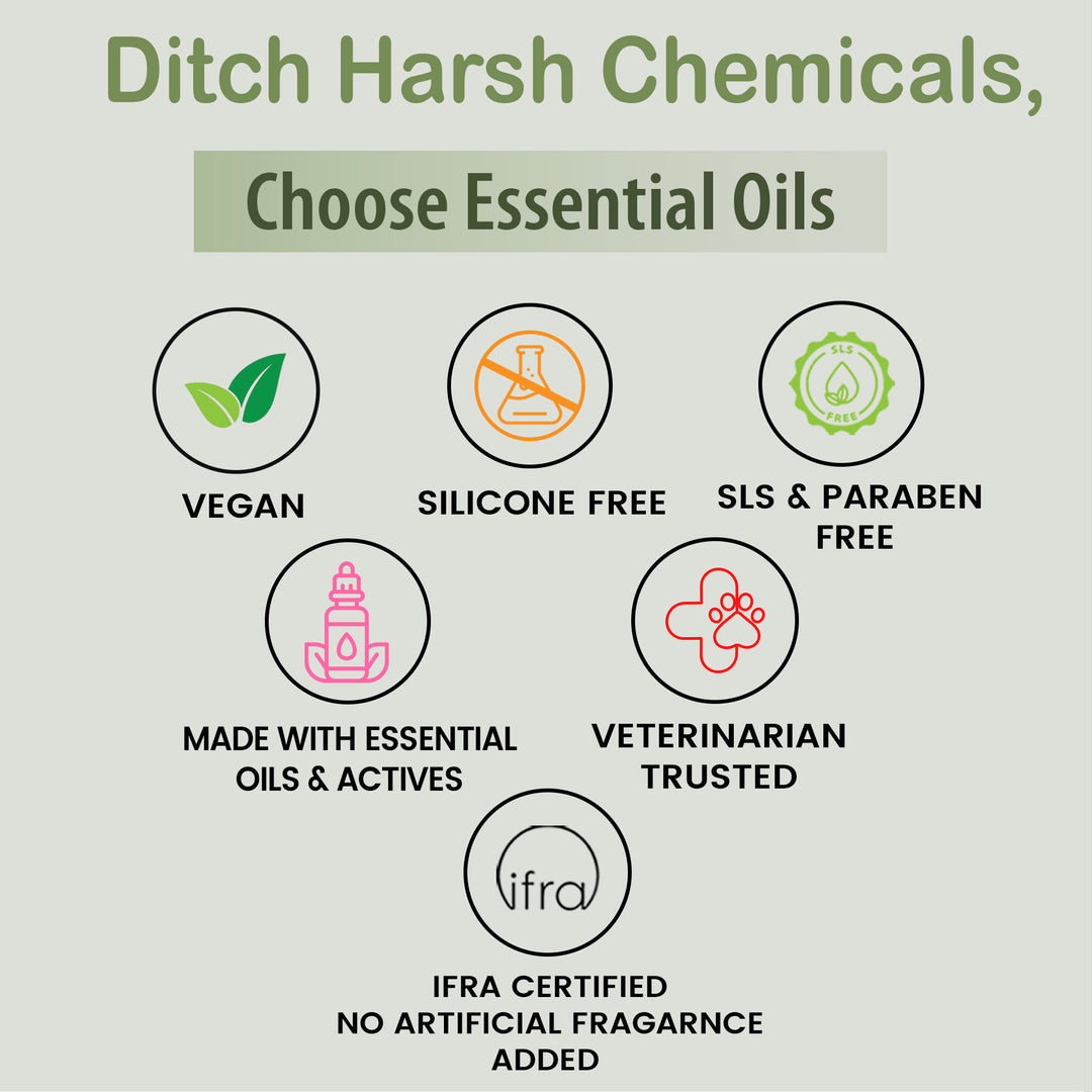 Tell Tails natural dog conditioner features from zigly: vegan, silicone, SLS and paraben free.