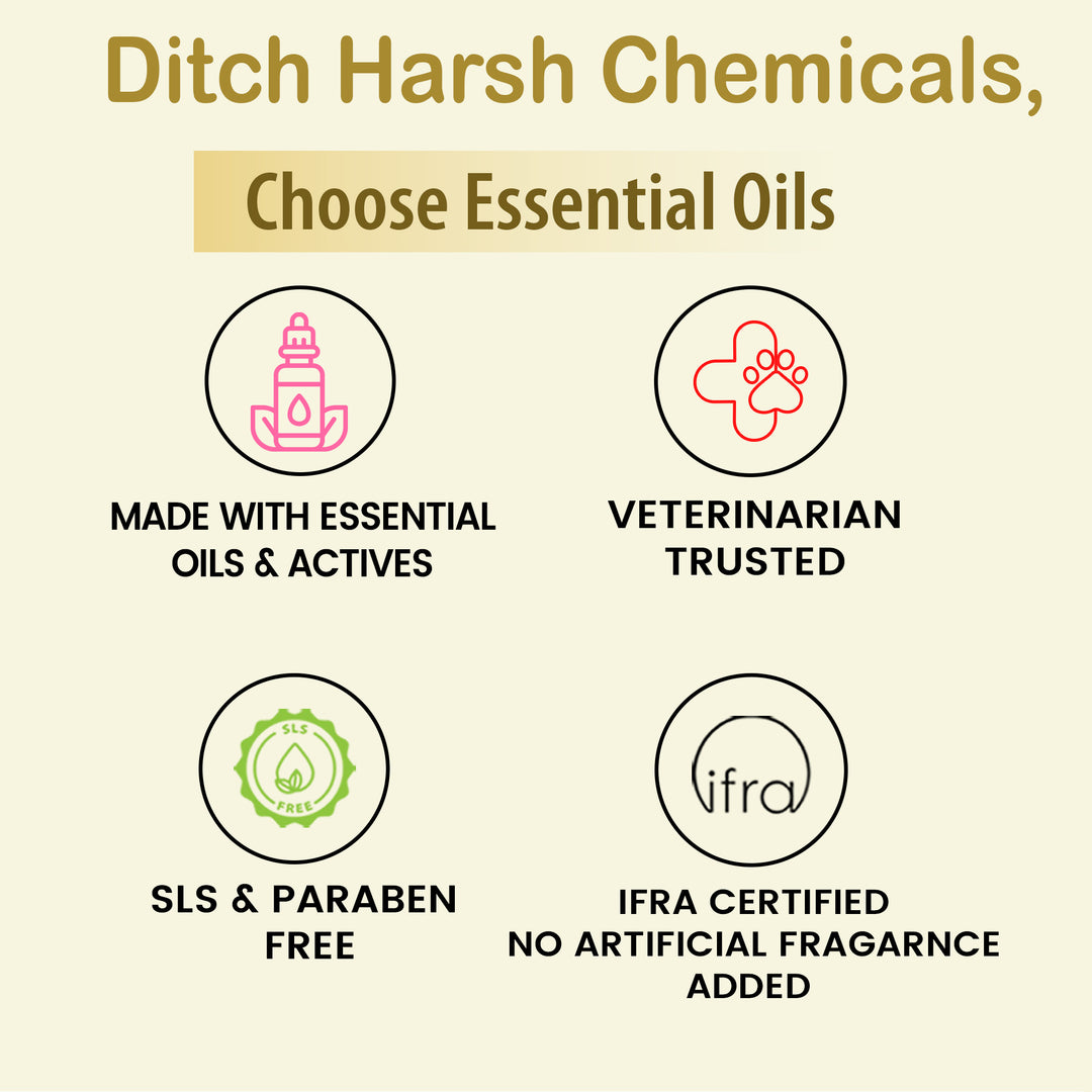 Tell Tails paw cream benefits: essential oils, vet trusted, SLS & paraben free, IFRA certified zigly