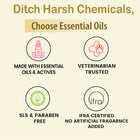 Tell Tails paw cream benefits: essential oils, vet trusted, SLS & paraben free, IFRA certified zigly