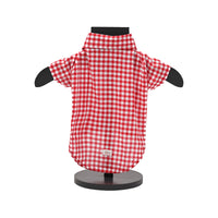ZL Gingham Glam Dog Shirt
