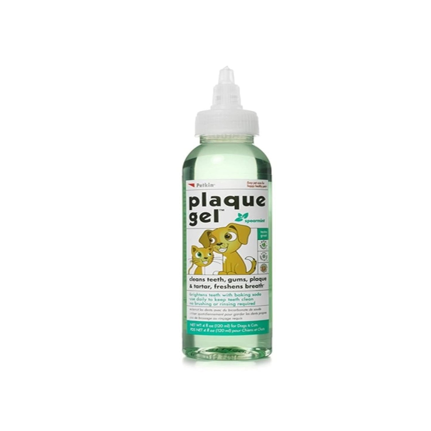Petkin Plaque Gel Spearmint - 120ml