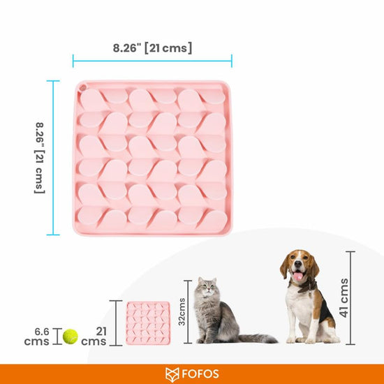 FOFOS Dog Lick Mat - Pink