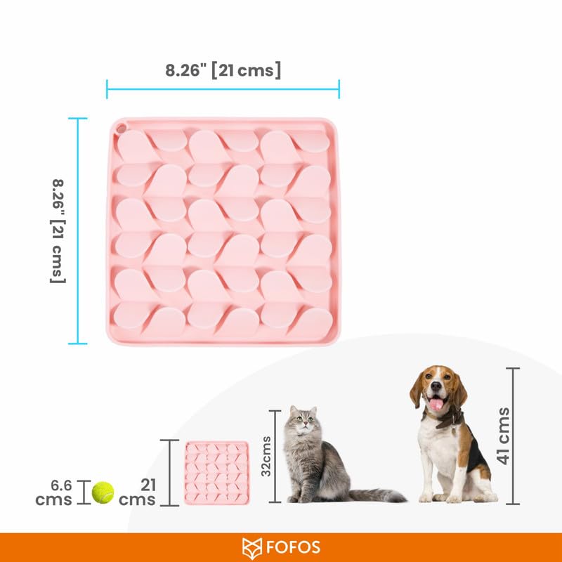FOFOS Dog Lick Mat - Pink