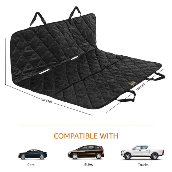 beboji Pet Car Seat Cover - 56.5x60inch