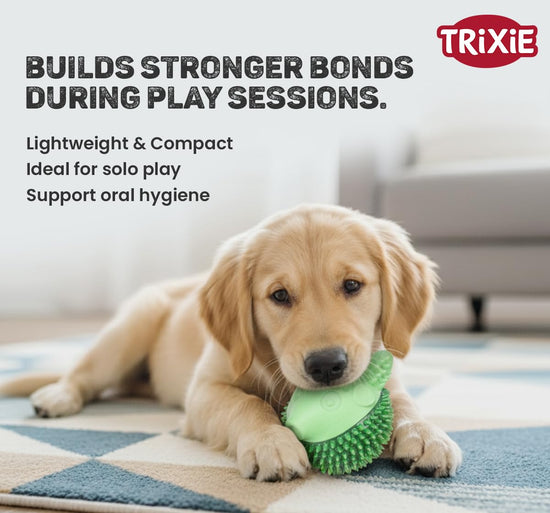 Trixie Pufferfish Dog Toy TPR - 12cm