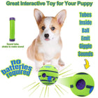 Zigly interactive puppy toy ball with sound tubes, no batteries needed, cute corgi puppy