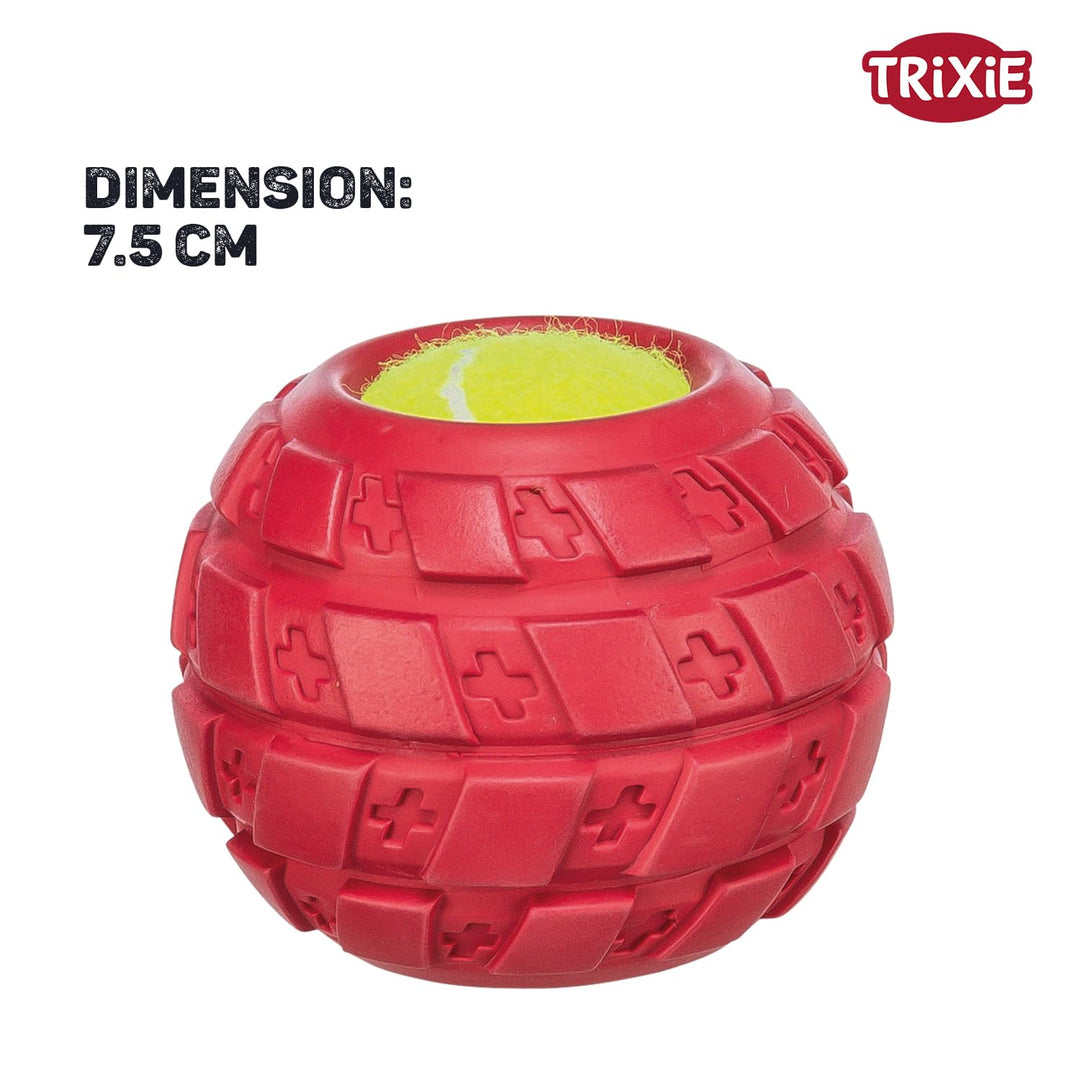 Trixie Tennisball In Tyre Dog Toy