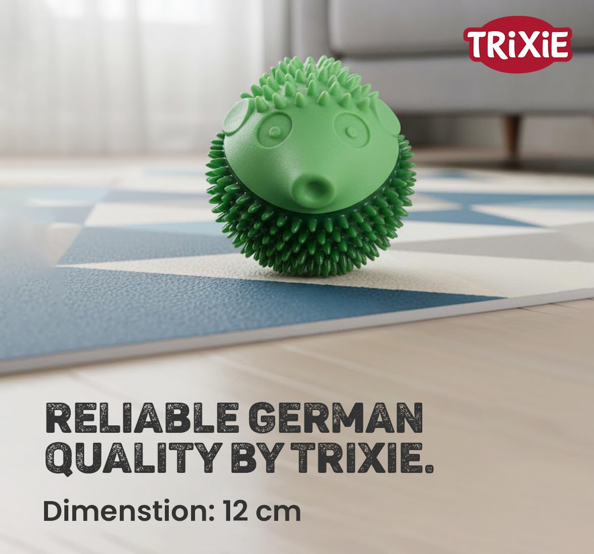 Trixie Pufferfish Dog Toy TPR - 12cm