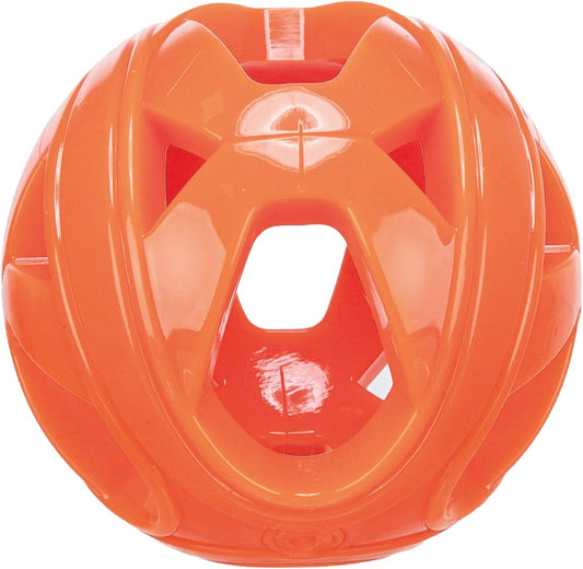 Trixie Honeycomb Ball Dog Toy Tpe  Dia 6cm Orange