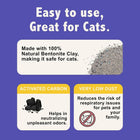 Purple Tails Odour Control Cat Litter (Lavender) - 5kg