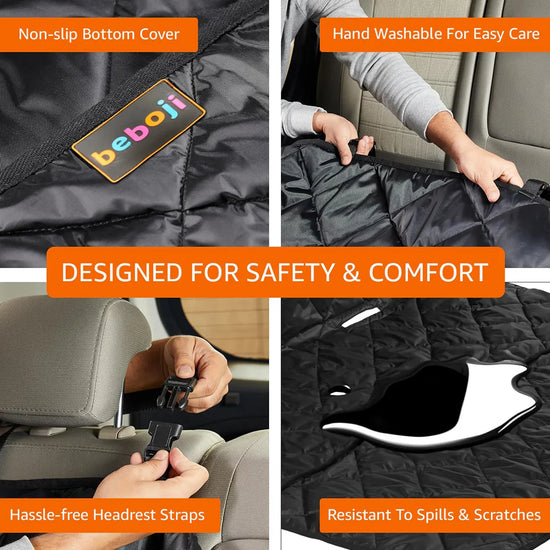 beboji Pet Car Seat Cover - 56.5x60inch