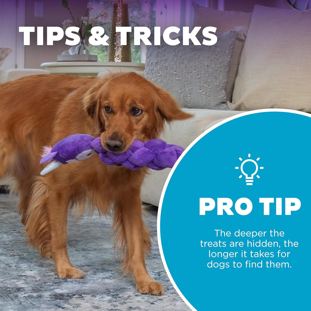 Outward Hound Twistiez Highland Cow Multicolor Dog Toy Large