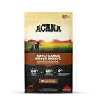 Acana Adult Large Breed Recipe dry dog food 11.4kg bag with sunrise field design from Zigly