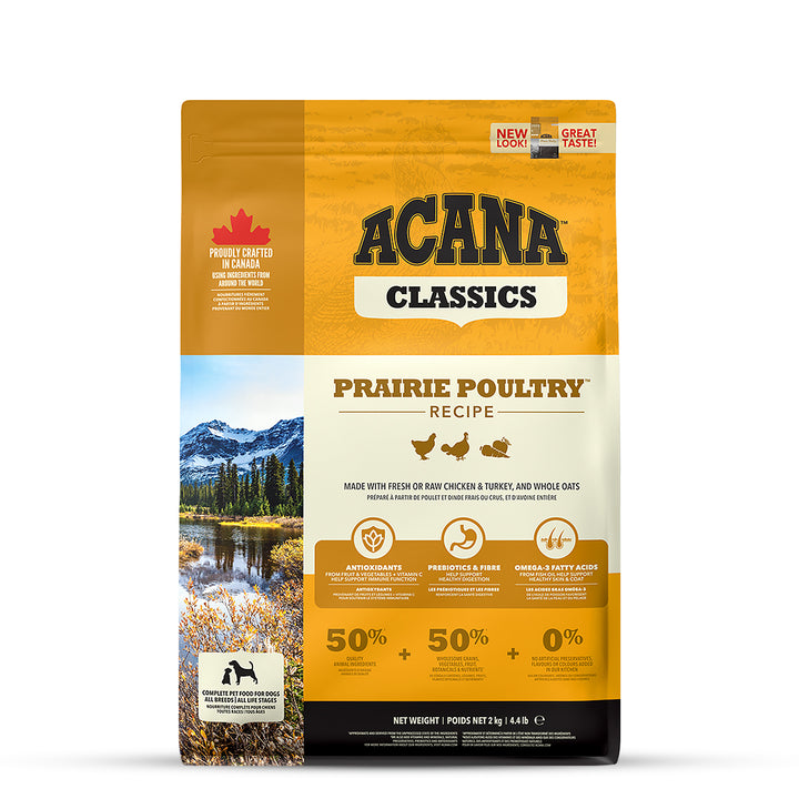 ACANA Classic Prairie Poultry Dry Dog Food - All Breed & Ages
