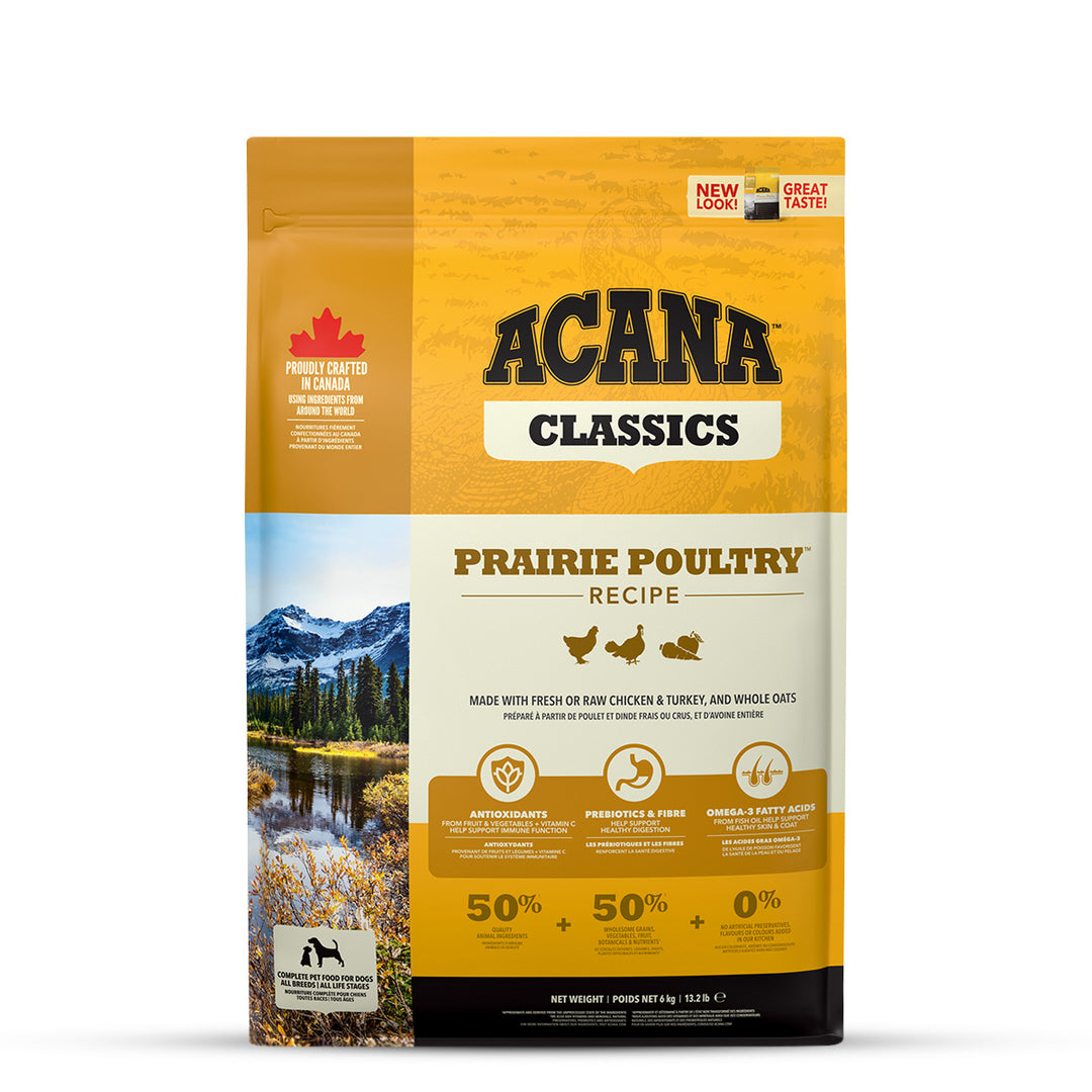 ACANA Classic Prairie Poultry Dry Dog Food - All Breed & Ages