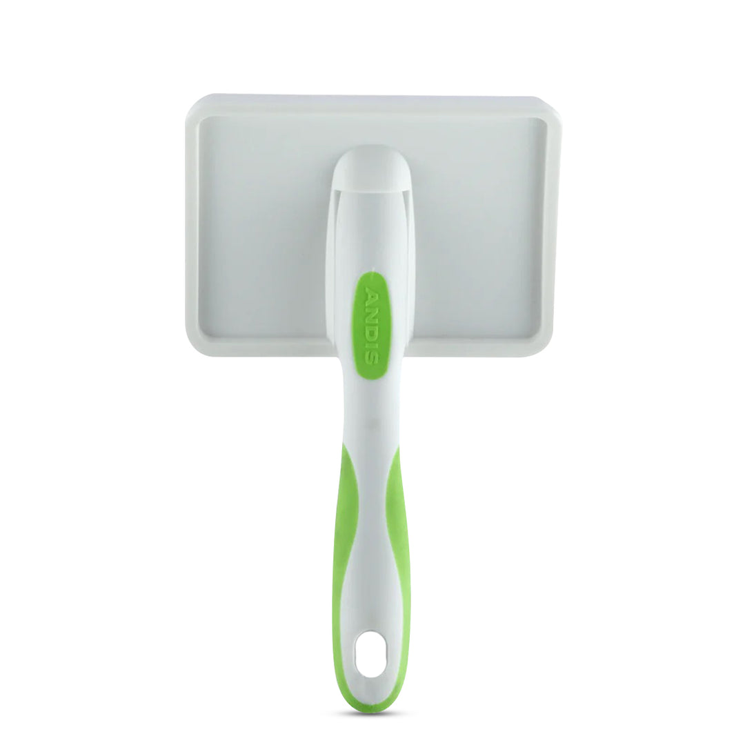 Andis Firm Slicker Brush Lime Green For Dog/Cat