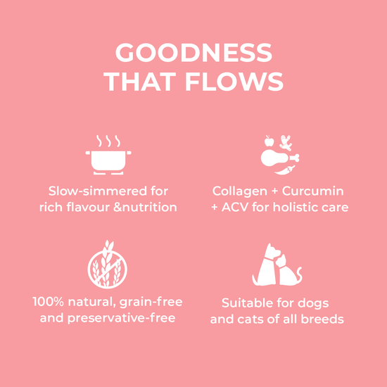 Applod Chicken & Lamb Bone Broth Original for Dogs & Cats - 150ml