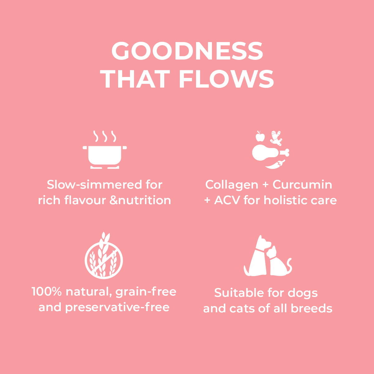 Applod Chicken & Lamb Bone Broth Original for Dogs & Cats - 150ml