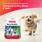 Beaphar Bone Builder (Calcium & Phosphorus) Powder Supplement for Dogs & Cats (400g)