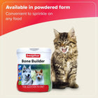 Beaphar Bone Builder (Calcium & Phosphorus) Powder Supplement for Dogs & Cats (400g)