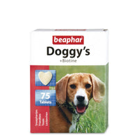 Beaphar Doggys Biotine Tablets Dog Supplement - 75 Tablets