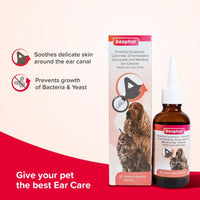 Beaphar Ear Cleaner for Dogs and Cats - 50ml