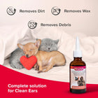 Beaphar (Cetrimide & Chlorhexidine) Ear Cleaner for Dogs & Cats (50ml)
