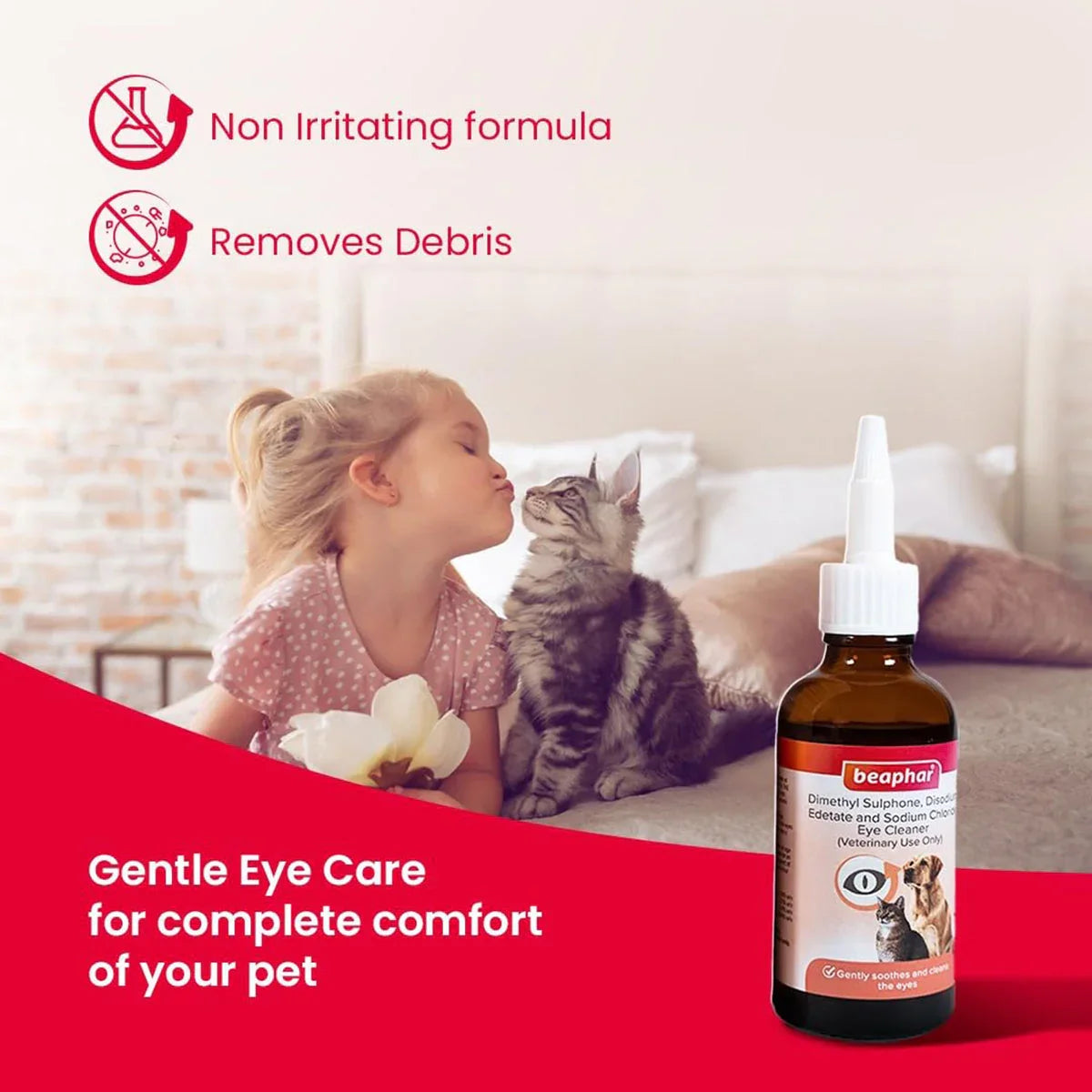 Beaphar Eye Cleaner Drop for Dogs and Cats - 50ml
