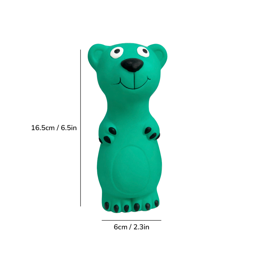 ZL Bobo Bear Squeaker Dog Toy