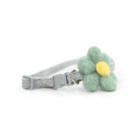ZL Blossom Bloom Olive Cat Collar