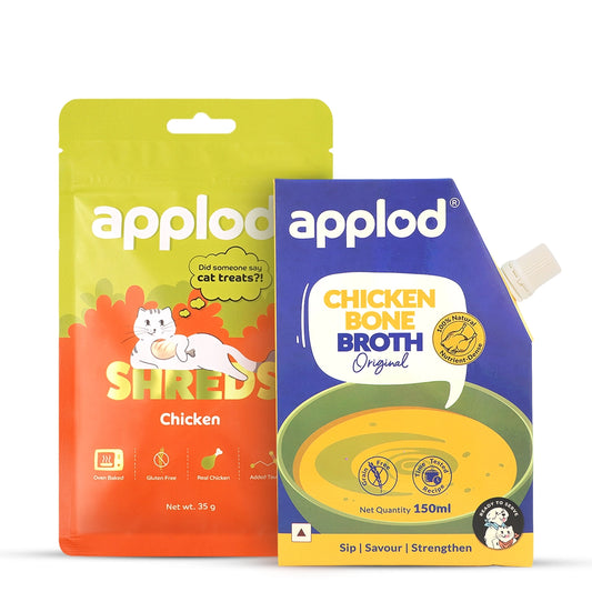 Applod Chicken Soft Treat Combo For Cats