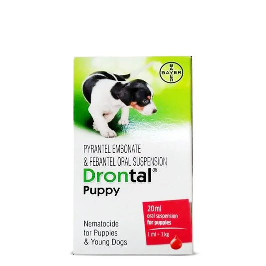Bayer Drontal Puppy Deworming Suspension - 20ml