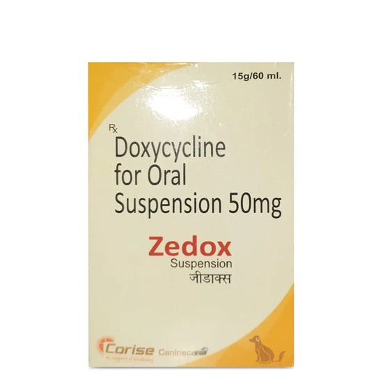 Corise Zedox Suspension (Doxycycline) for Dogs and Cats (60ml)
