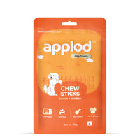 Applod Soft Carrot Chew Sticks Dog Treat  - 70g