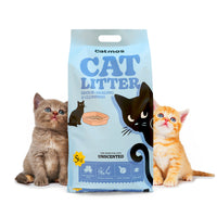 Catmos Odour Sealing Clumping Cat Litter – Unscented, 5kg