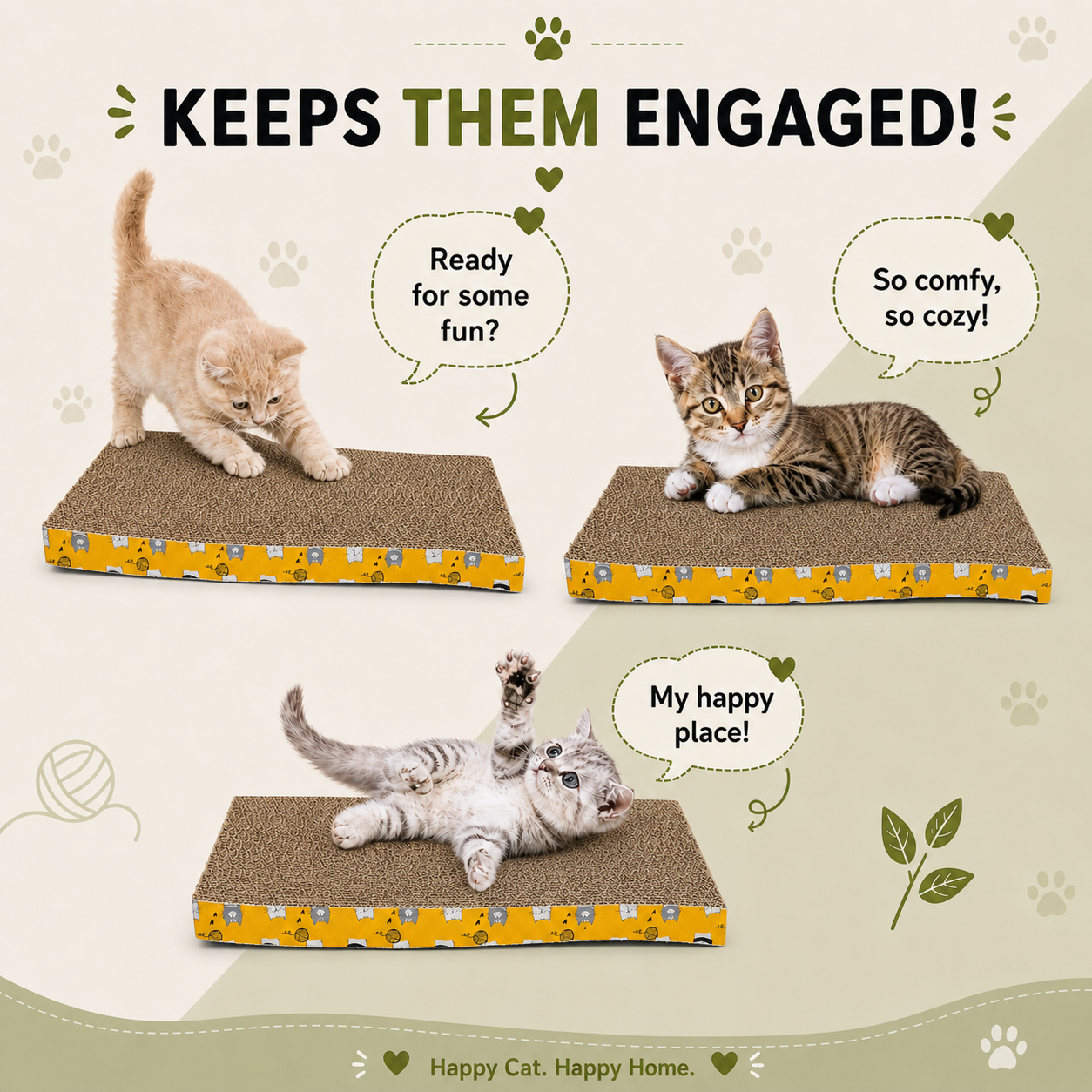 Catmos Kitty Slide Cat Scratcher