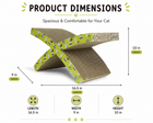 Catmos X-Flex Cat Scratcher with Free Catnip