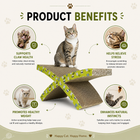Catmos X-Flex Cat Scratcher with Free Catnip