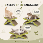 Catmos X-Flex Cat Scratcher with Free Catnip