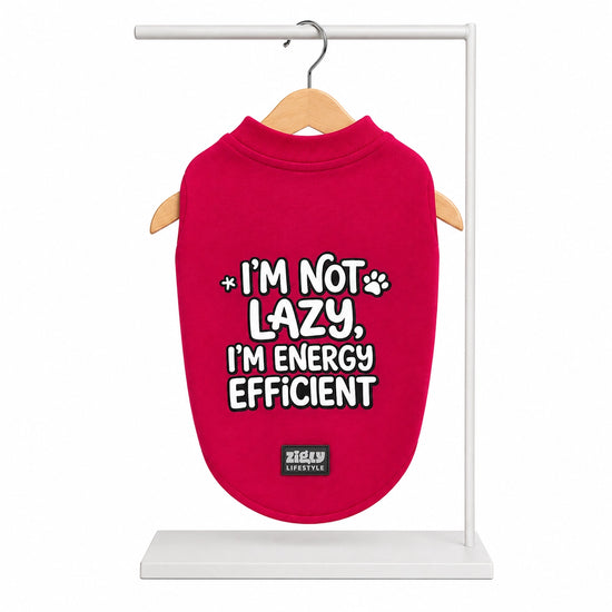 Zigly Lifestyle Energy Efficient Dog T-Shirt - Red