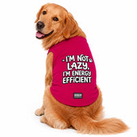Zigly Lifestyle Energy Efficient Dog T-Shirt - Red