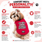 Zigly Lifestyle Energy Efficient Dog T-Shirt - Red