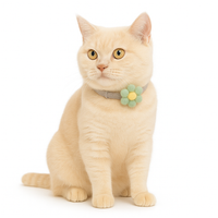 ZL Blossom Bloom Olive Cat Collar