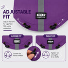ZL Rain-Ready Dog Raincoat – Quick-Fastening Waterproof Monsoon Jacket (Purple)