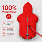 ZL Rain Ready Raincoat Red