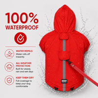 ZL Rain Ready Raincoat Red