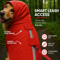 ZL Rain Ready Raincoat Red